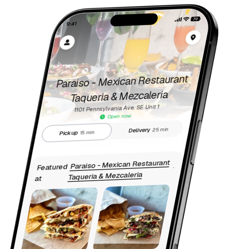 Paraiso - Mexican Restaurant Taqueria & Mezcaleria app preview