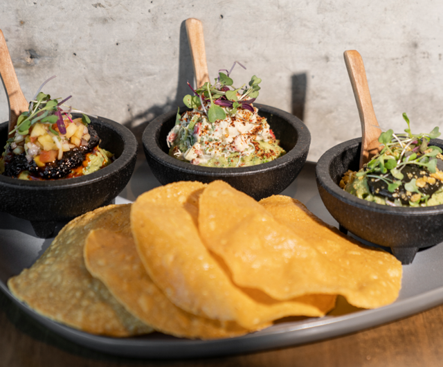 Guacamole Trio.