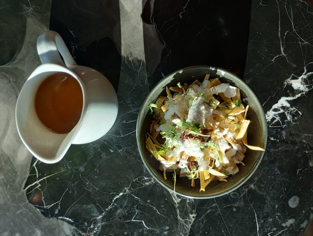 Sopa de Tortilla.
