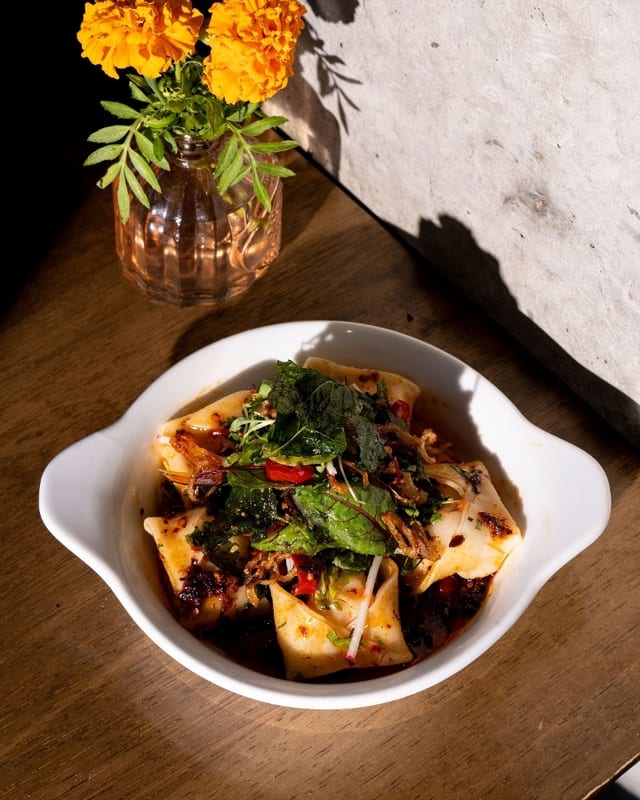 Camaron Wontons.
