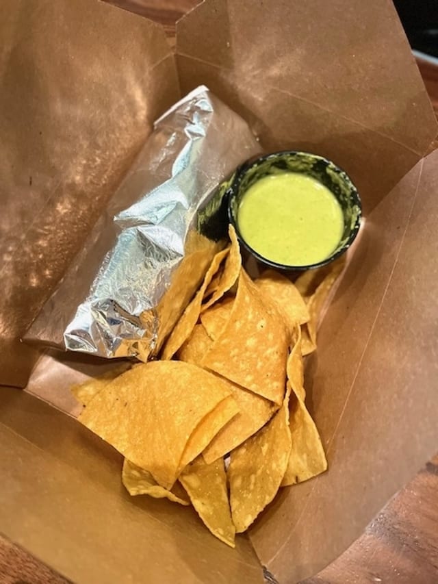 Carne Asada Burrito.