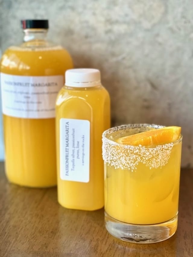 Passion Fruit Margarita.