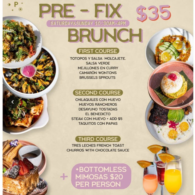 Prix Fixe Brunch on Capitol Hill · $35