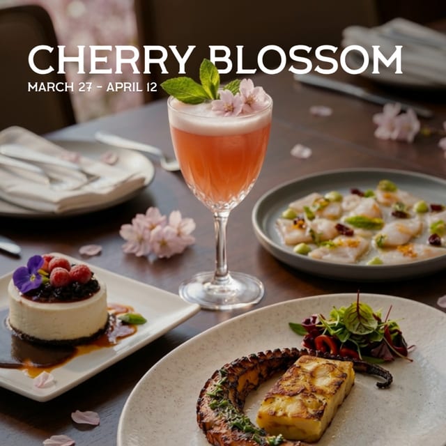 Cherry Blossom Season at Paraíso