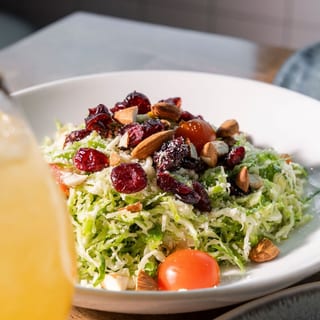 Shaved Brussels Sprouts Salad