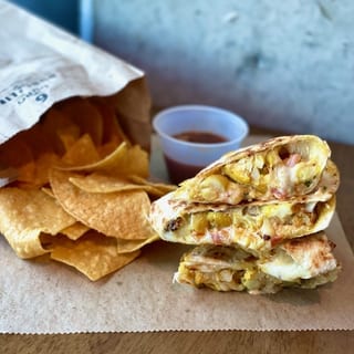 Cauliflower Quesadilla